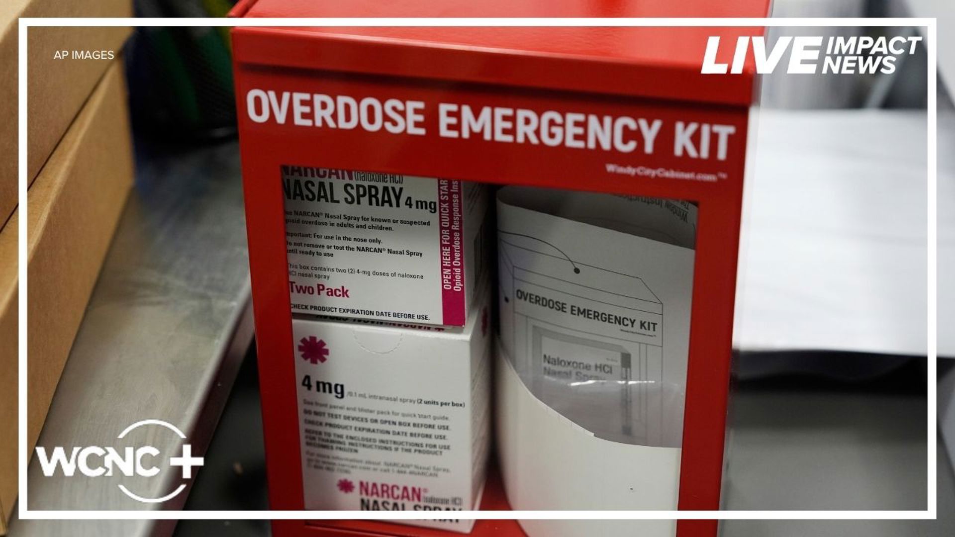Gaston County adds Narcan vending machines to fight opioid crisis | wcnc.com