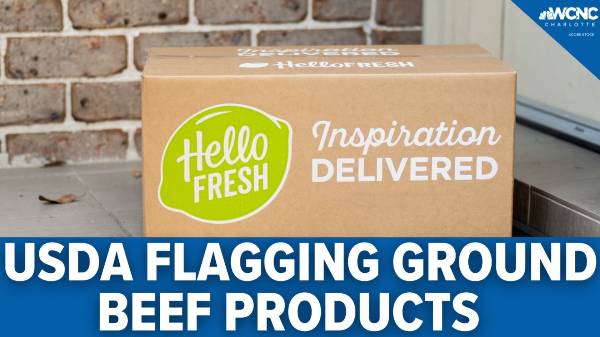 The USDA is flagging some Hello Fresh ground beef products for possible EColi contamination.