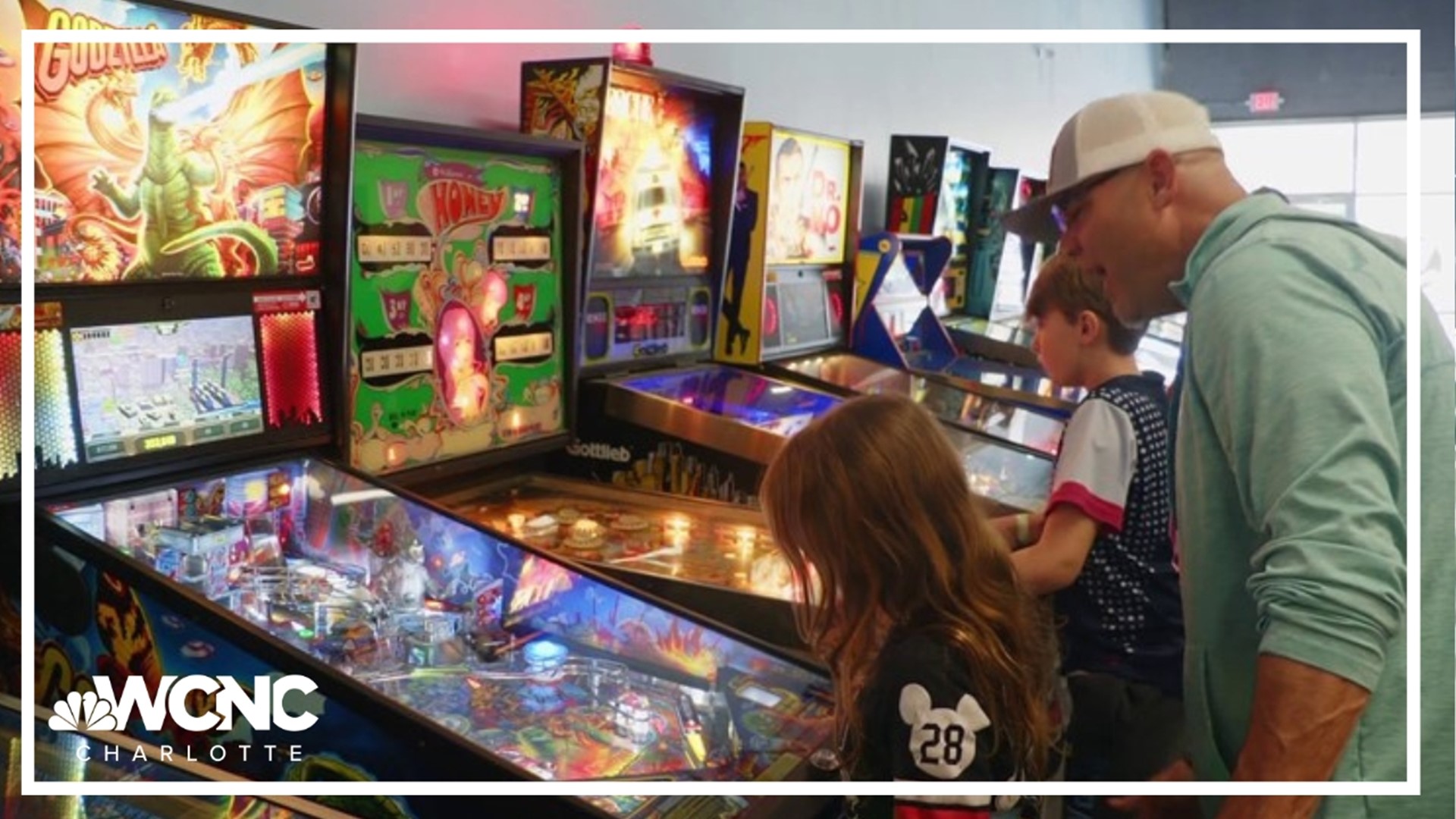 The "classic arcade and pinball museum" just opened in Gastonia, and it's taking families on a trip down memory lane.