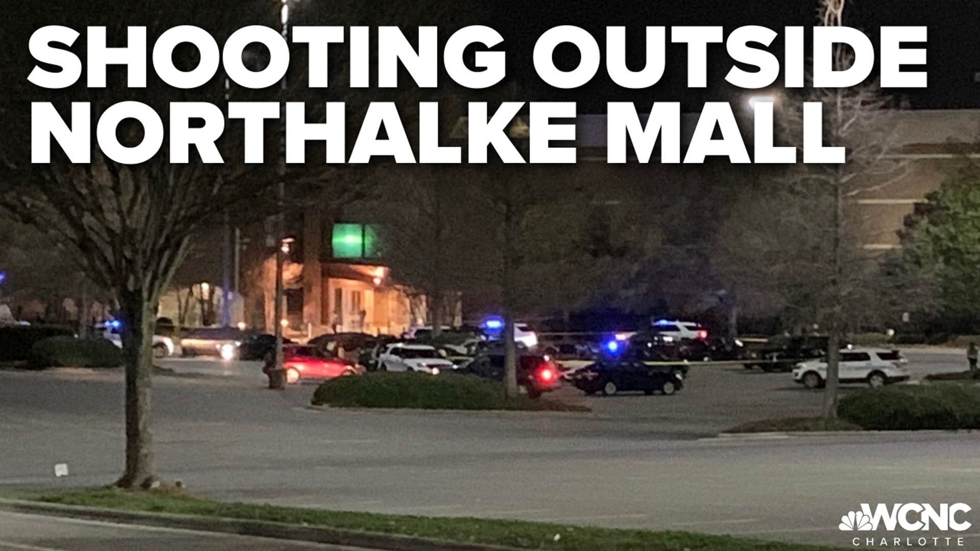 CMPD is investigating after someone fired shots outside Northlake Mall Tuesday.