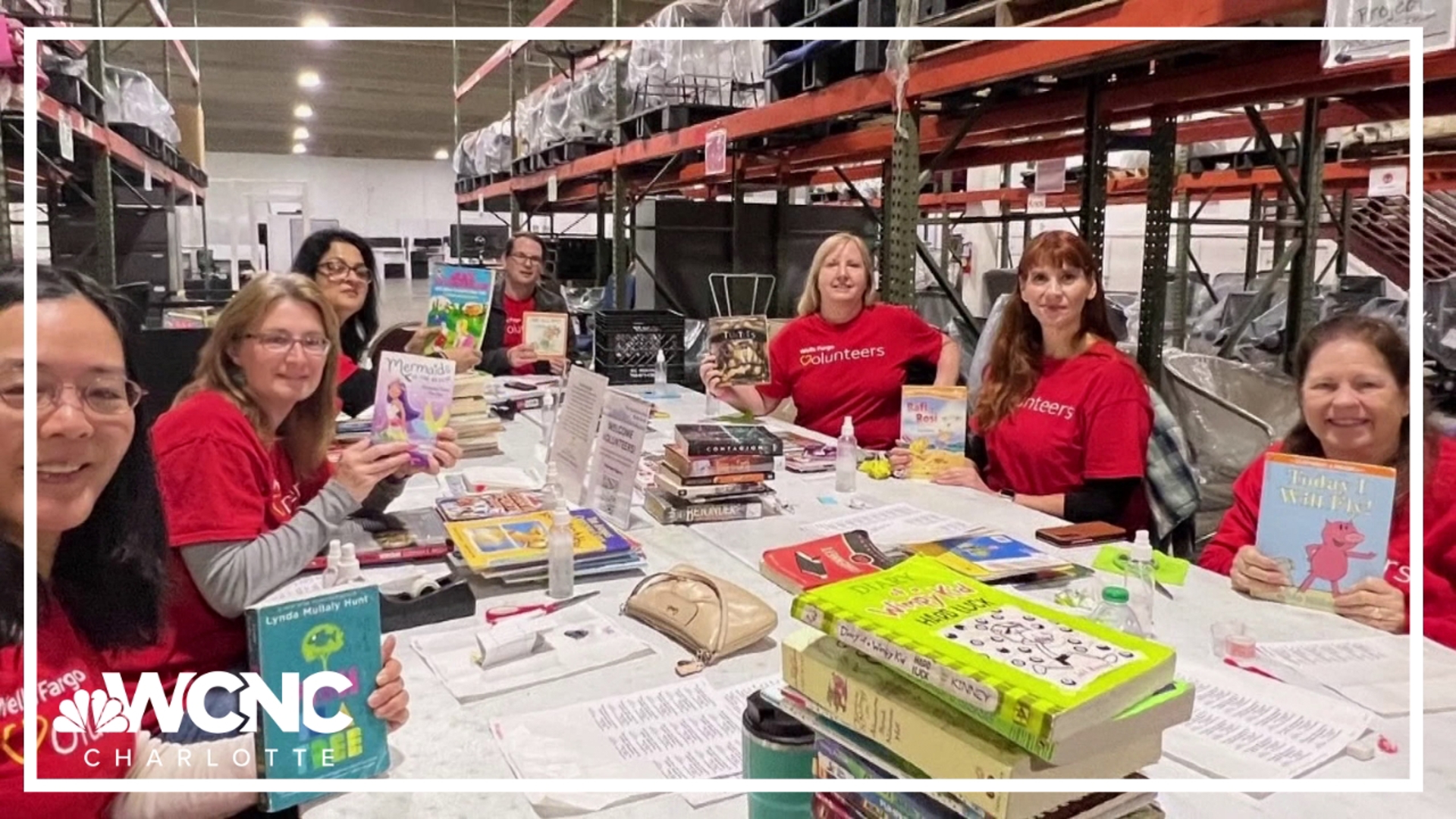 It's a nonprofit in Charlotte that is helping get books to kids across our area!