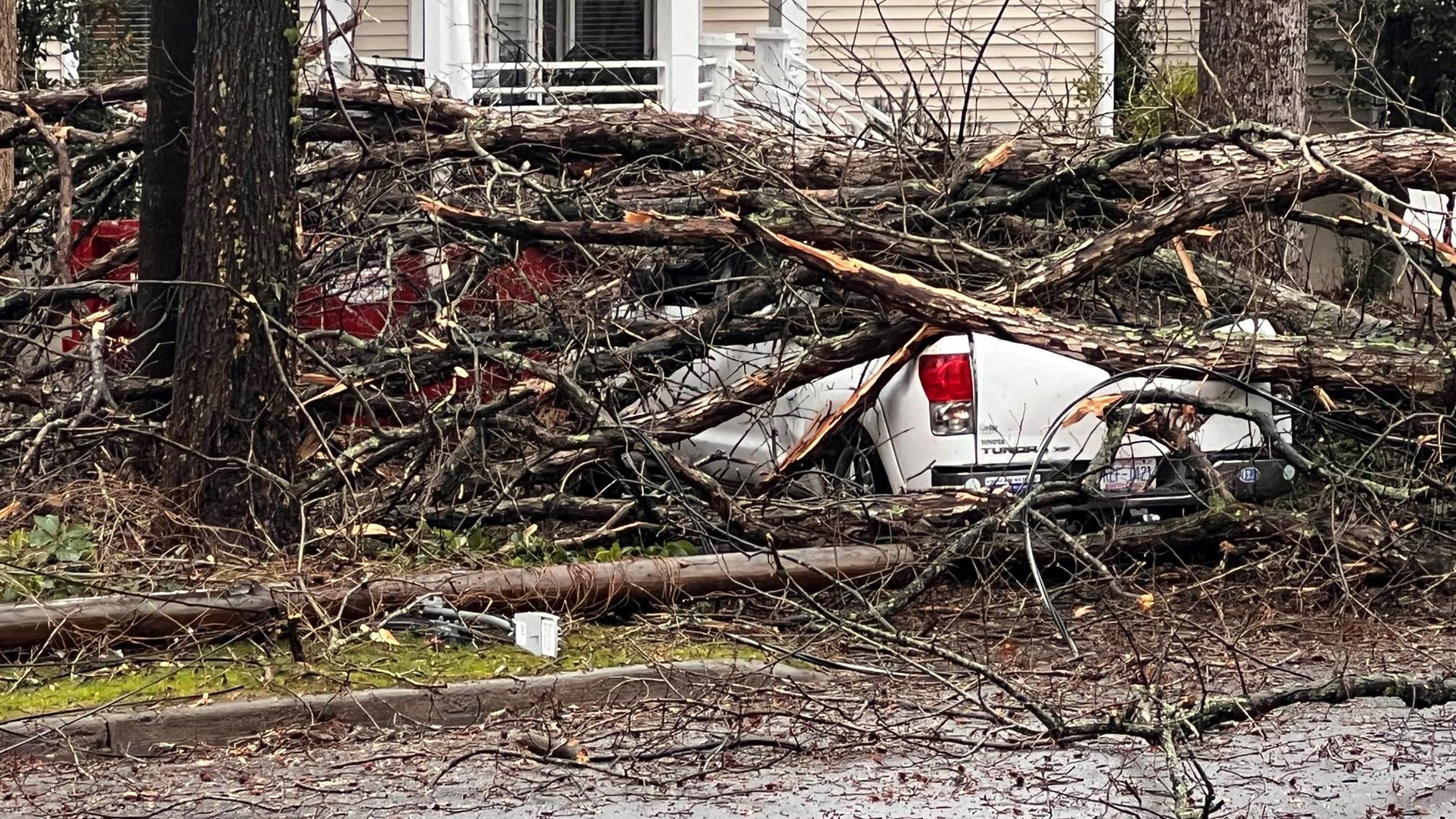 Severe weather in North Carolina, South Carolina
