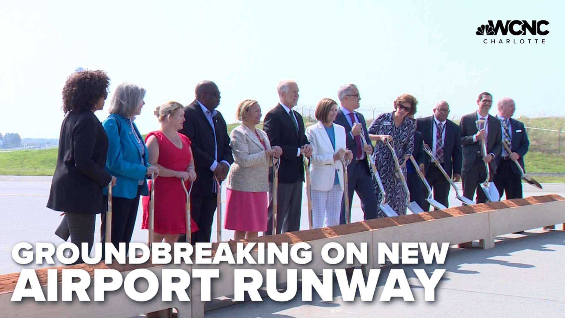 Charlotte Douglas Airport is breaking ground on a new, fourth parallel runway.