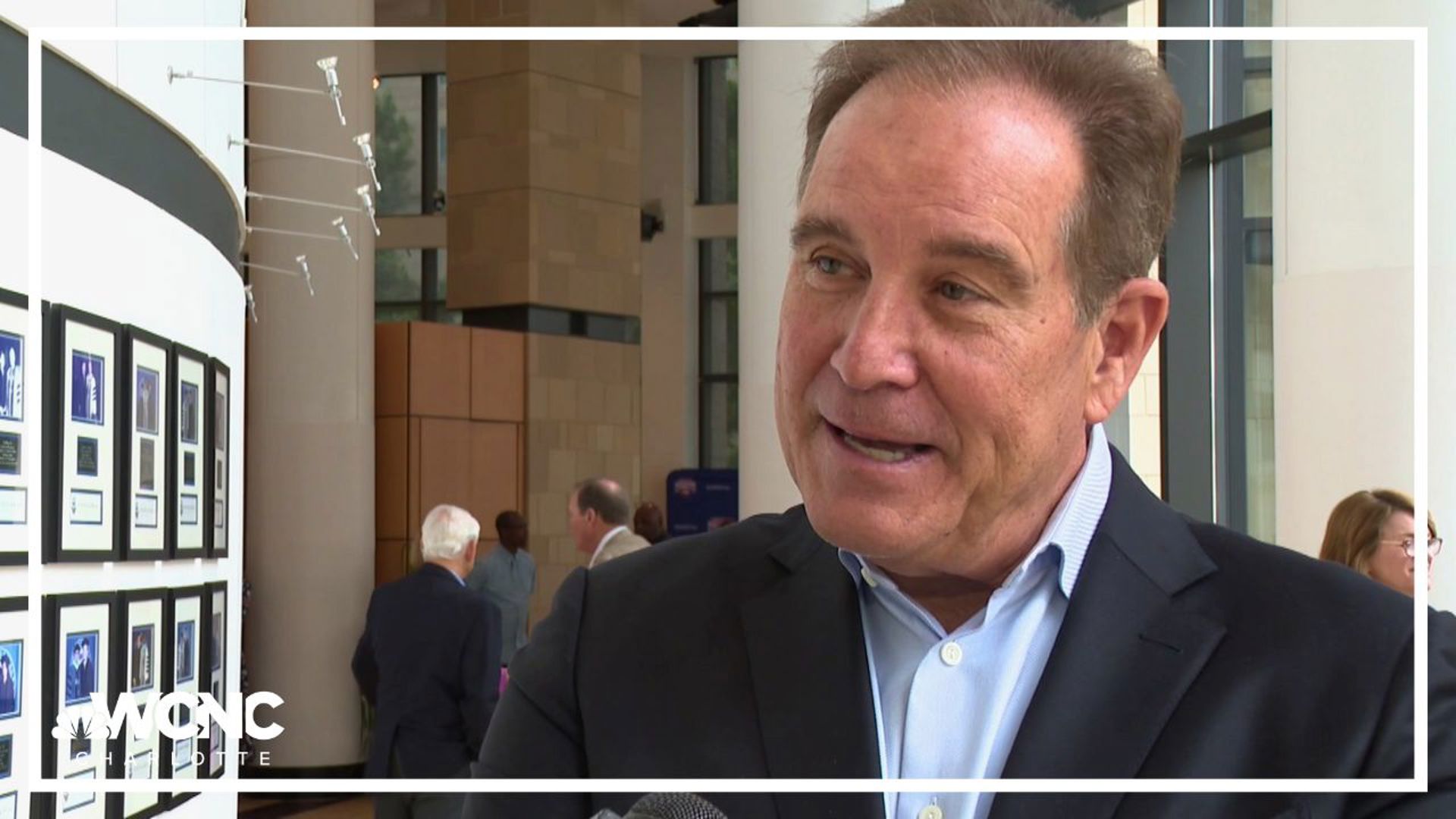 Broadcasting legend Jim Nantz reflects on his career and the honor of getting inducted into the North Carolina Sports Hall of Fame.