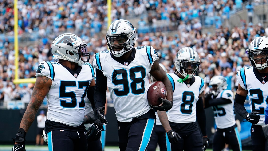 Panthers look to get first win of season vs. Saints in Charlotte