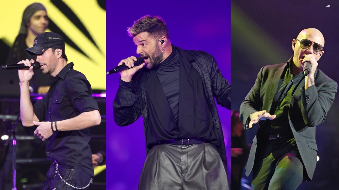 Trilogy Tour: Enrique Iglesias, Ricky Martin, Pitbull to perform