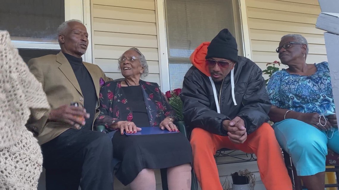 Nick Cannon celebrates greatgrandma in NC