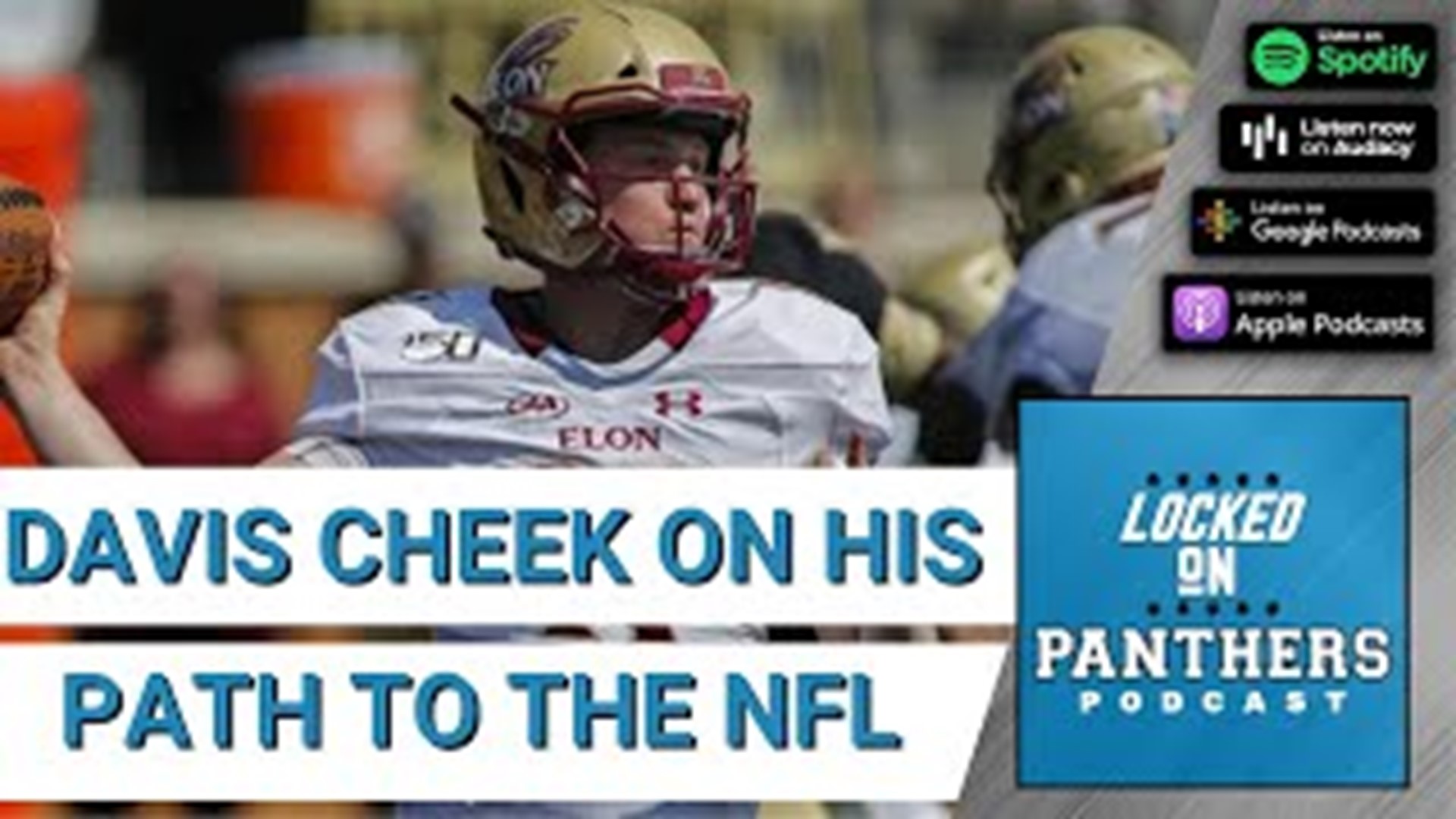 Davis Cheek joined Julian Council to discuss his path to the NFL, and highlights his early memories as a Panthers fan, and his goals as he enters the QB room.