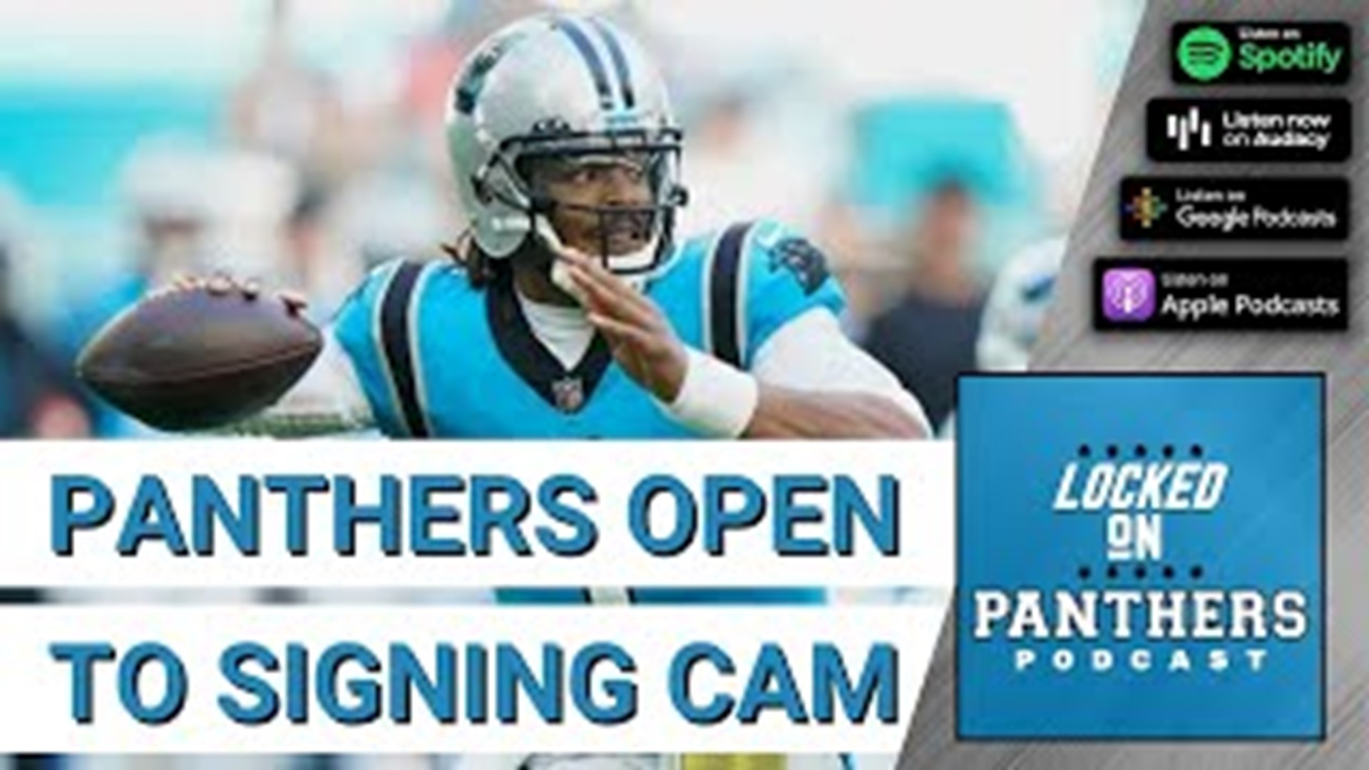 Veteran QB Cam Newton signing with the Carolina Panthers