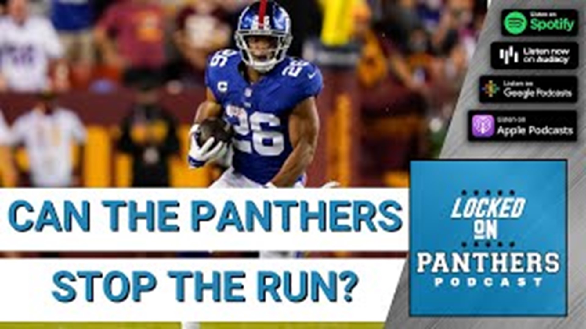 The Panthers head on the road to face the Giants for their Week 2 matchup. Can Carolina avoid an 0-2 start and stop the Giants running game?