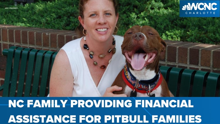NC couple providing financial assistance for pitbull families