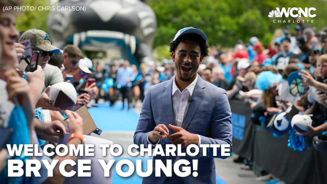 Panthers fans excited for Bryce Young