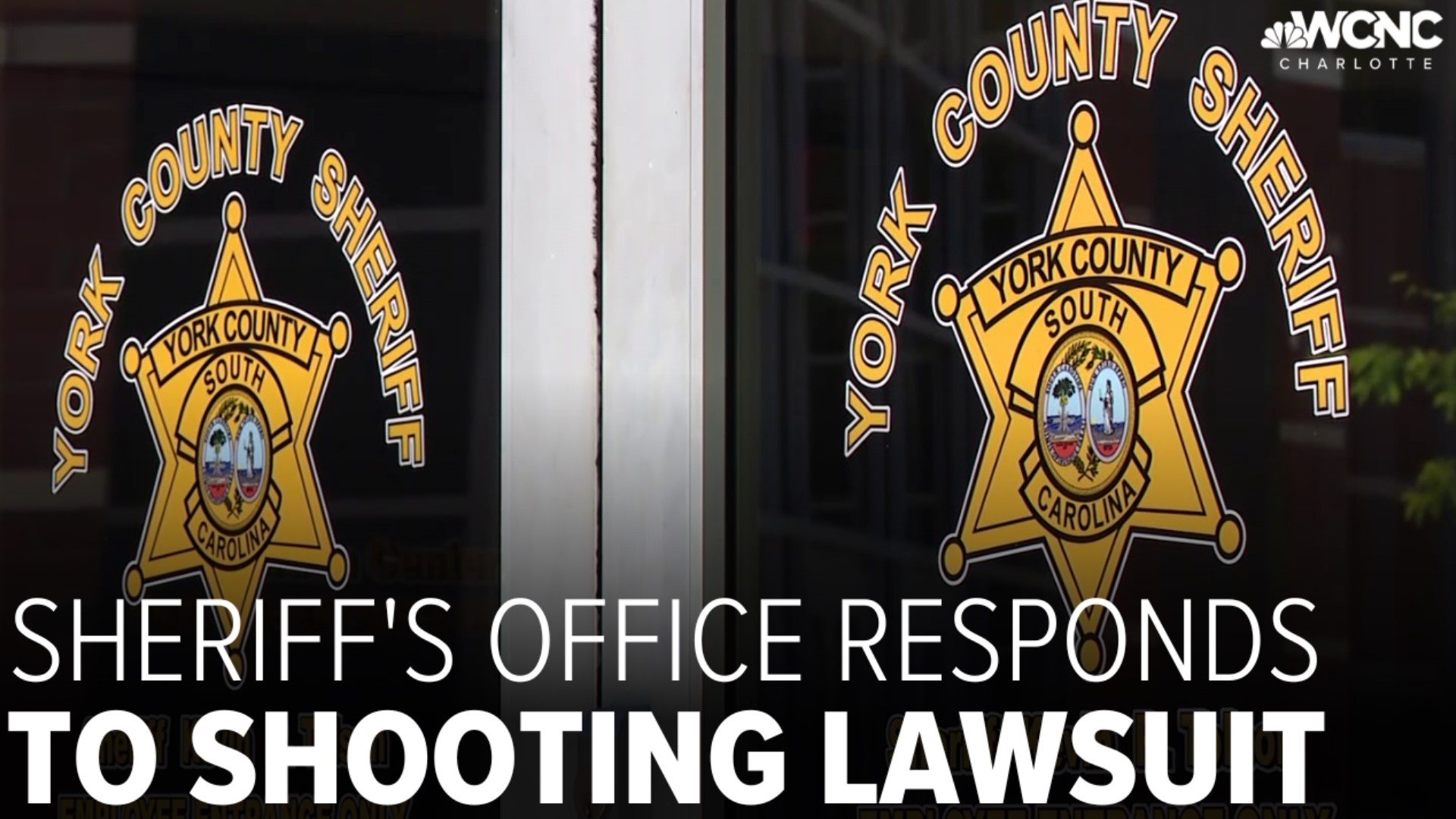 The York County Sheriff's Office spoke out Wednesday in response to a recently filed lawsuit tied to the 2021 shooting of a man facing a mental health emergency.