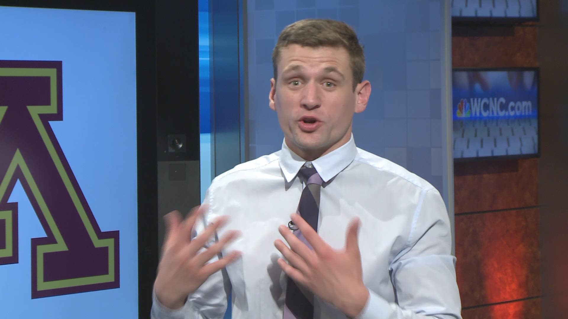 Josh Parcell joined NBC Charlotte's Rob Hughes to pick three of the biggest games.