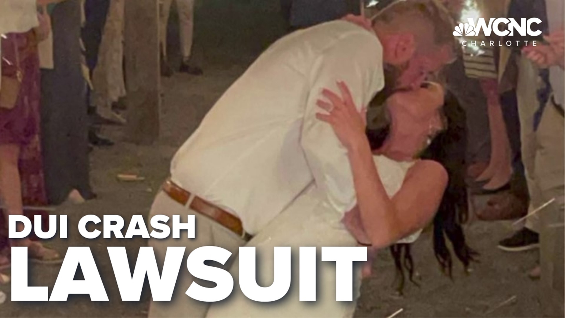 The groom who lost his wife in a drunk driving crash, just hours after their wedding, has now filed a wrongful death lawsuit.