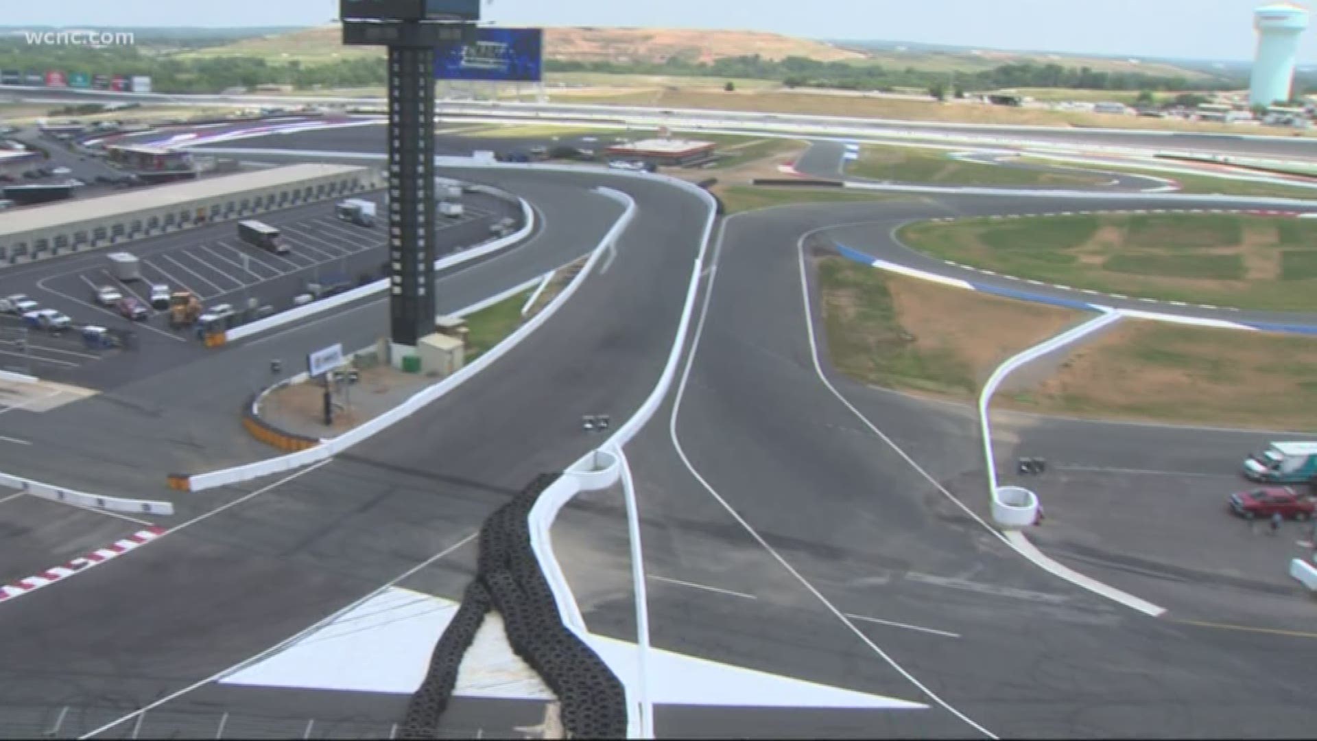 Cup drivers test out 'Roval'