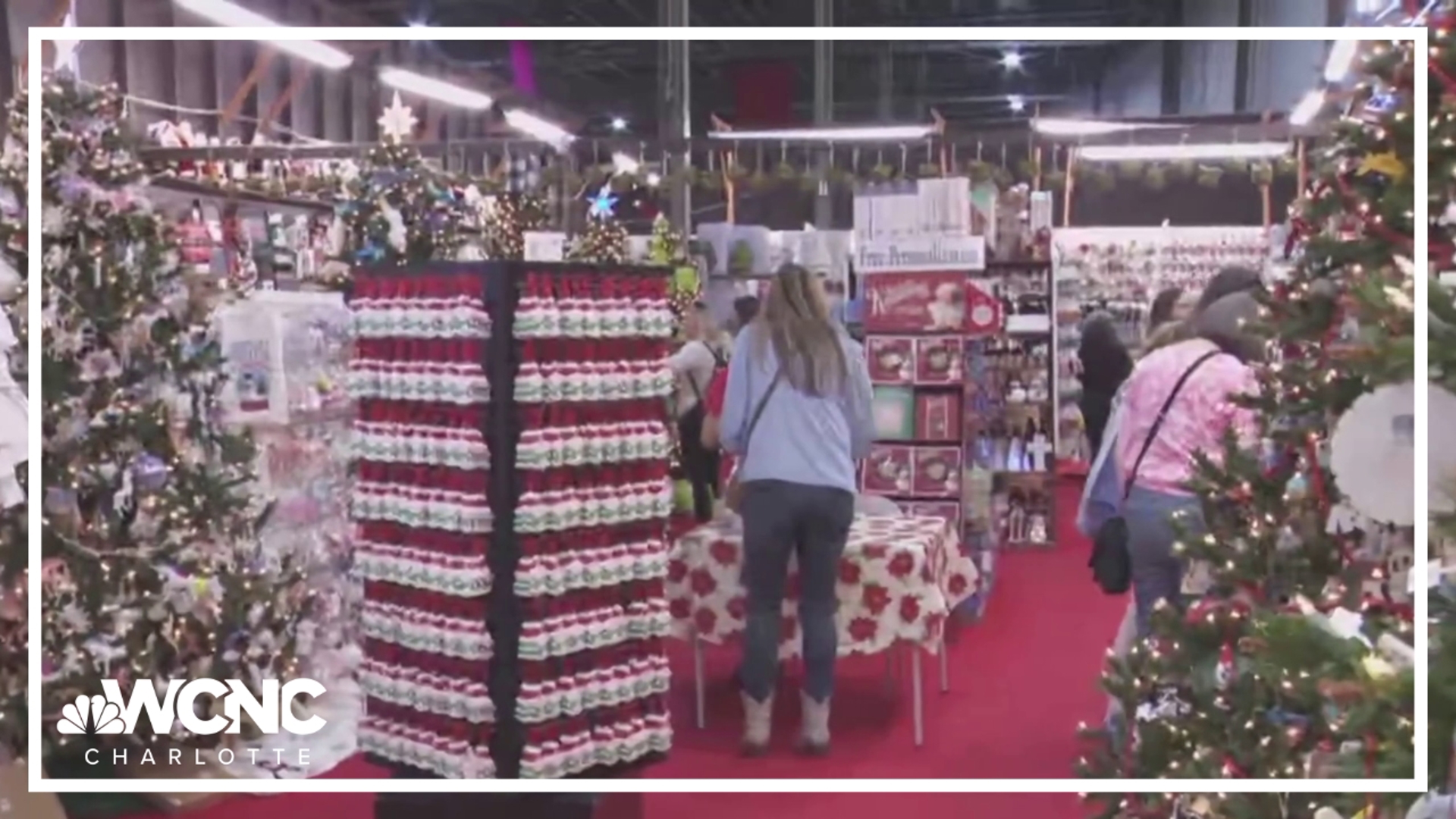 A holiday tradition is back in action in Charlotte, as more than 400 vendors pack the Park Expo & Conference Center for the Southern Christmas Show.