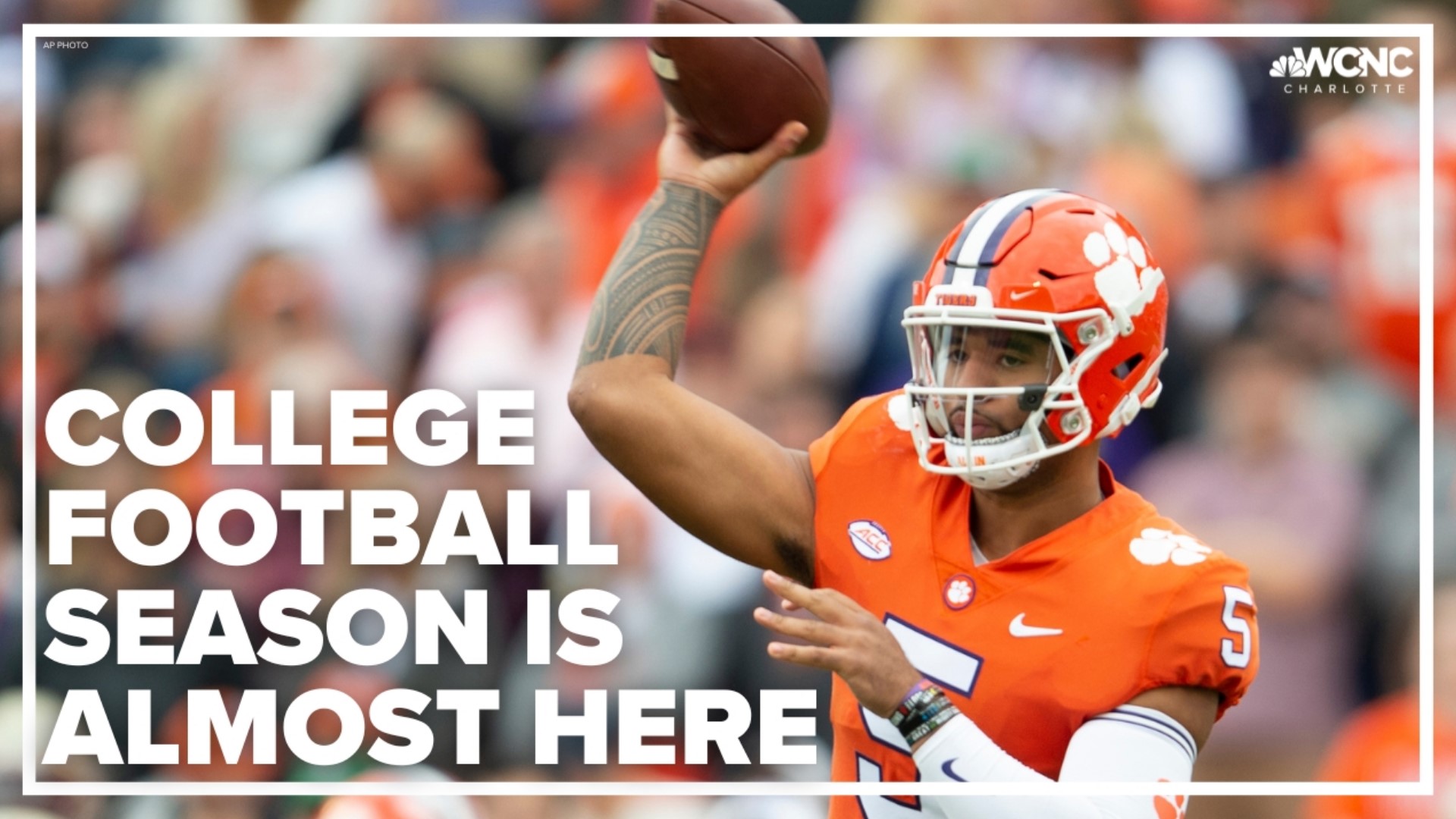 College football season is almost here and we're getting our first look at the AP Top 25.