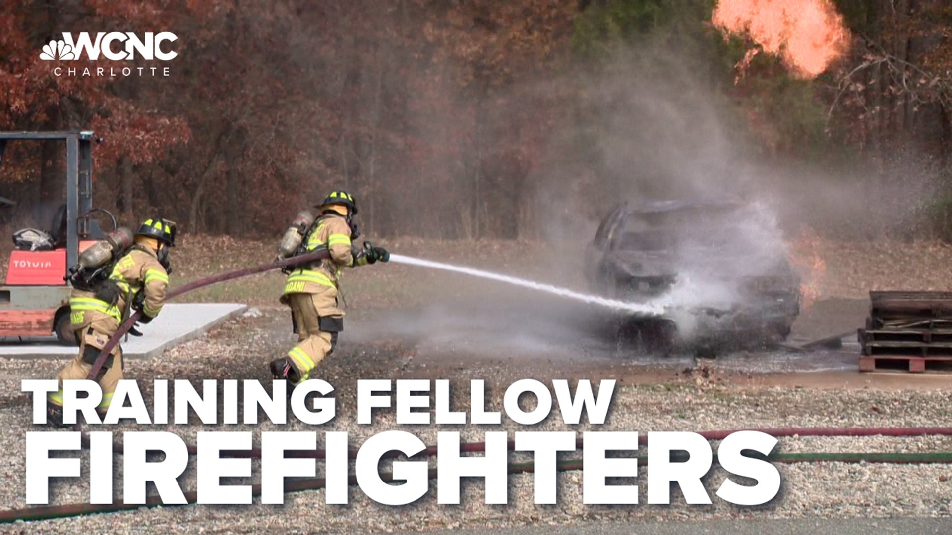 The Charlotte Fire department is welcoming six trainees from abroad.