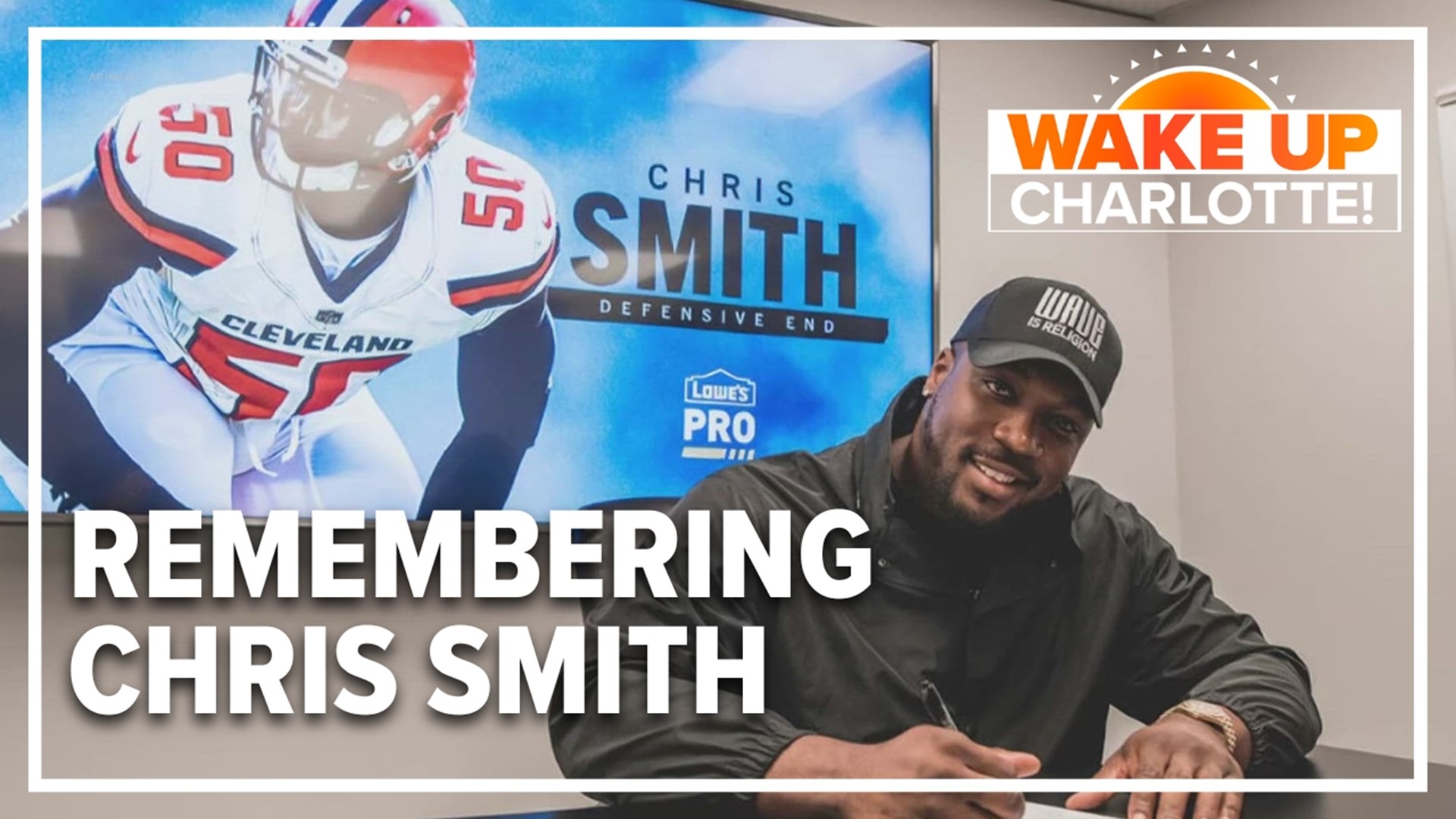 Smith played in the NFL from 2014 to 2021 after graduating from West Rowan High School and the University of Arkansas.