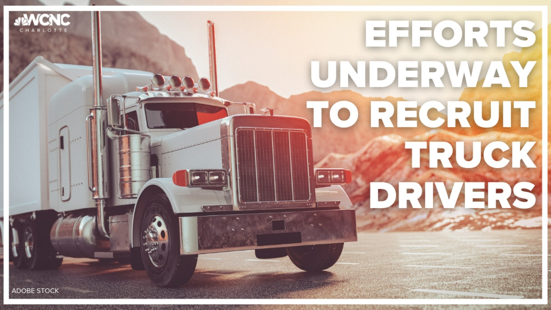 The American Trucking Association said the U.S. needs more than 80,000 drivers, with rising diesel prices and supply chain disruptions impacting the industry.