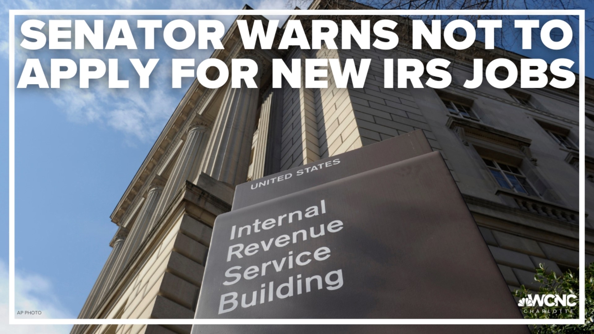 Senate Republican Campaign Chair Rick Scott published an open letter encouraging job seekers to not pursue new IRS positions.