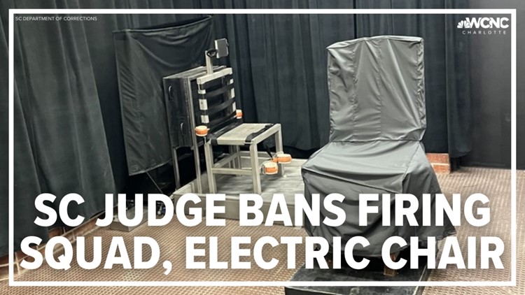 SC judge rules firing squads, electric chairs are unconstitutional in the state