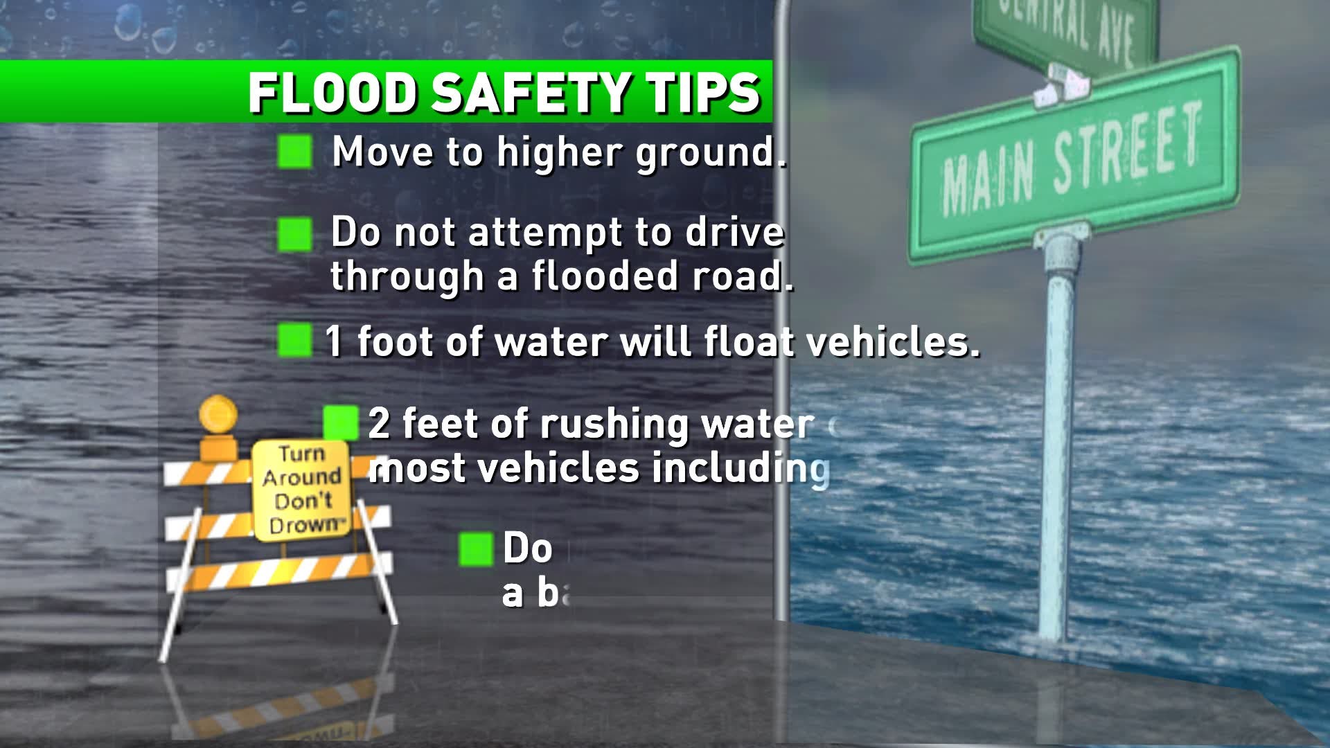 Tropical Storm Florence is expected to cause widespread flooding across the Carolinas. Here's what you should do if flooding is in your area.