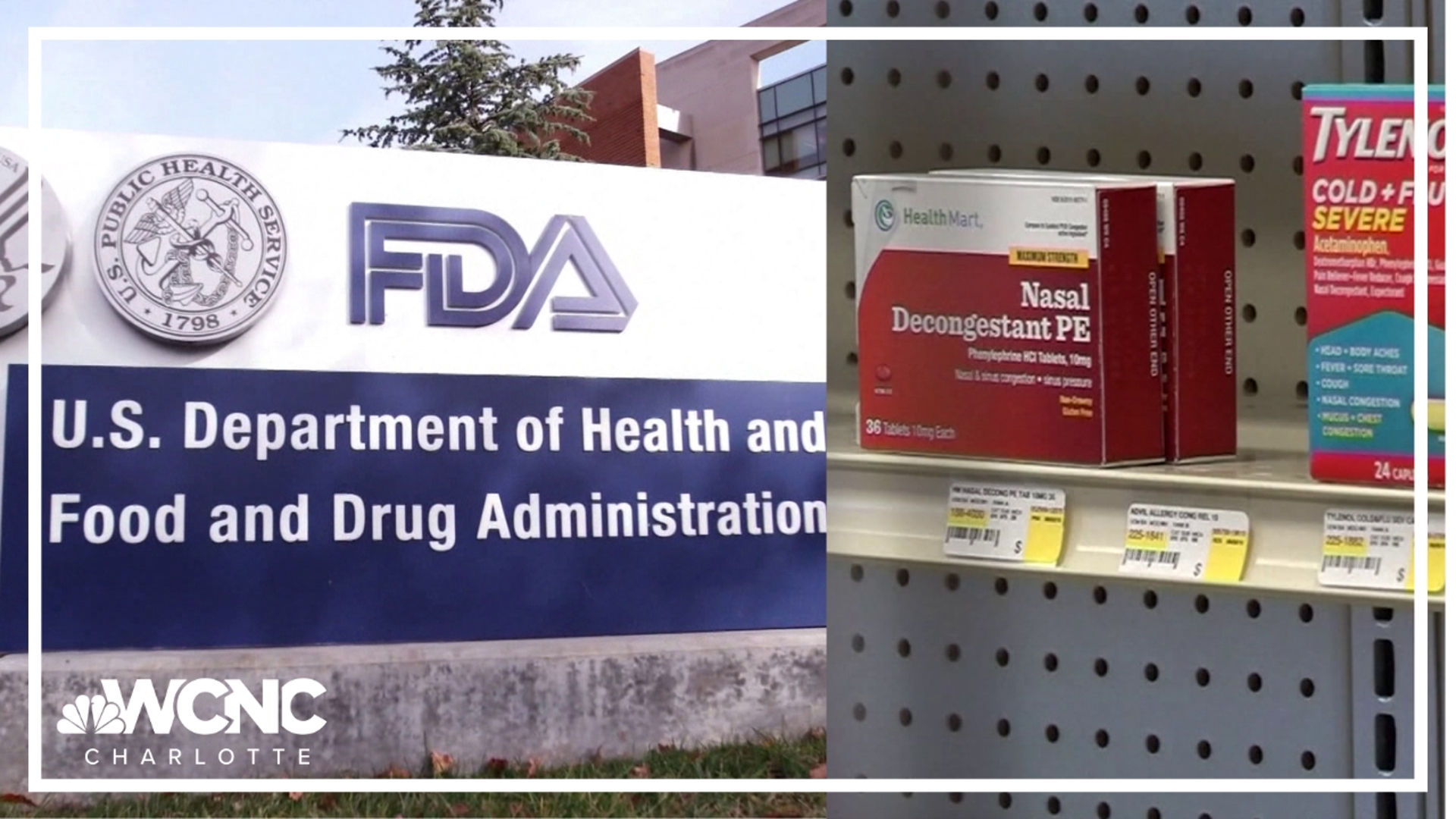 The FDA is proposing that pharmacies clear the shelves of medications that contain the ingredient Phenylephrine.