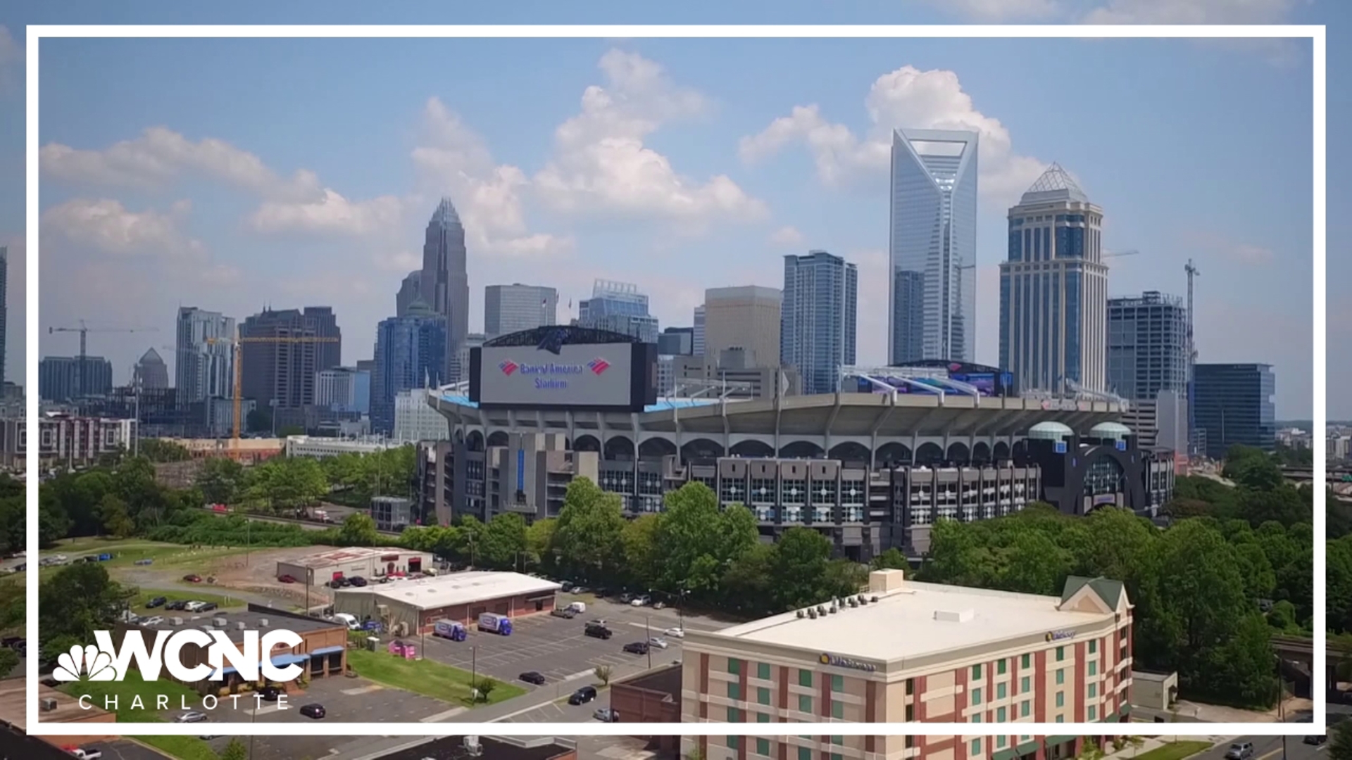 The Super Bowl may be in New Orleans this year, but you can get a taste of the action right here in Charlotte. 
