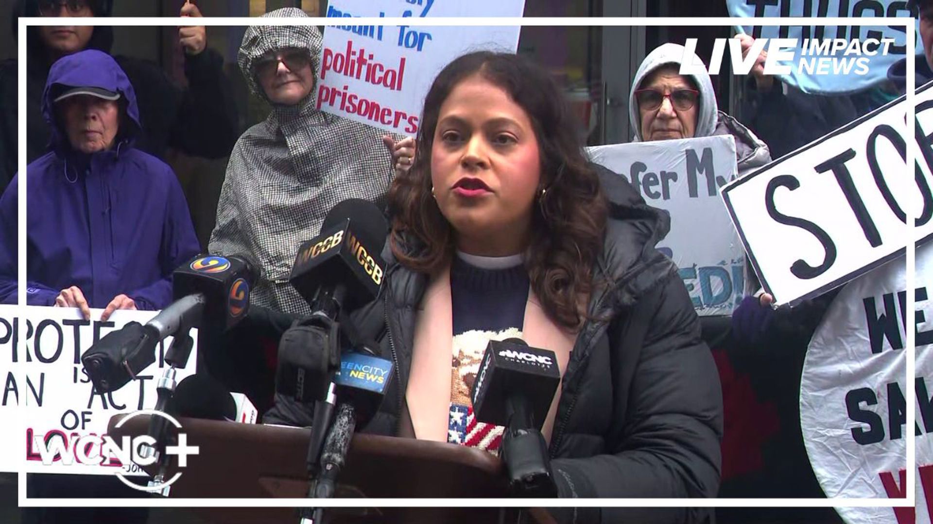 'Humans are not inventory': Protesters push back against rumored ICE ...