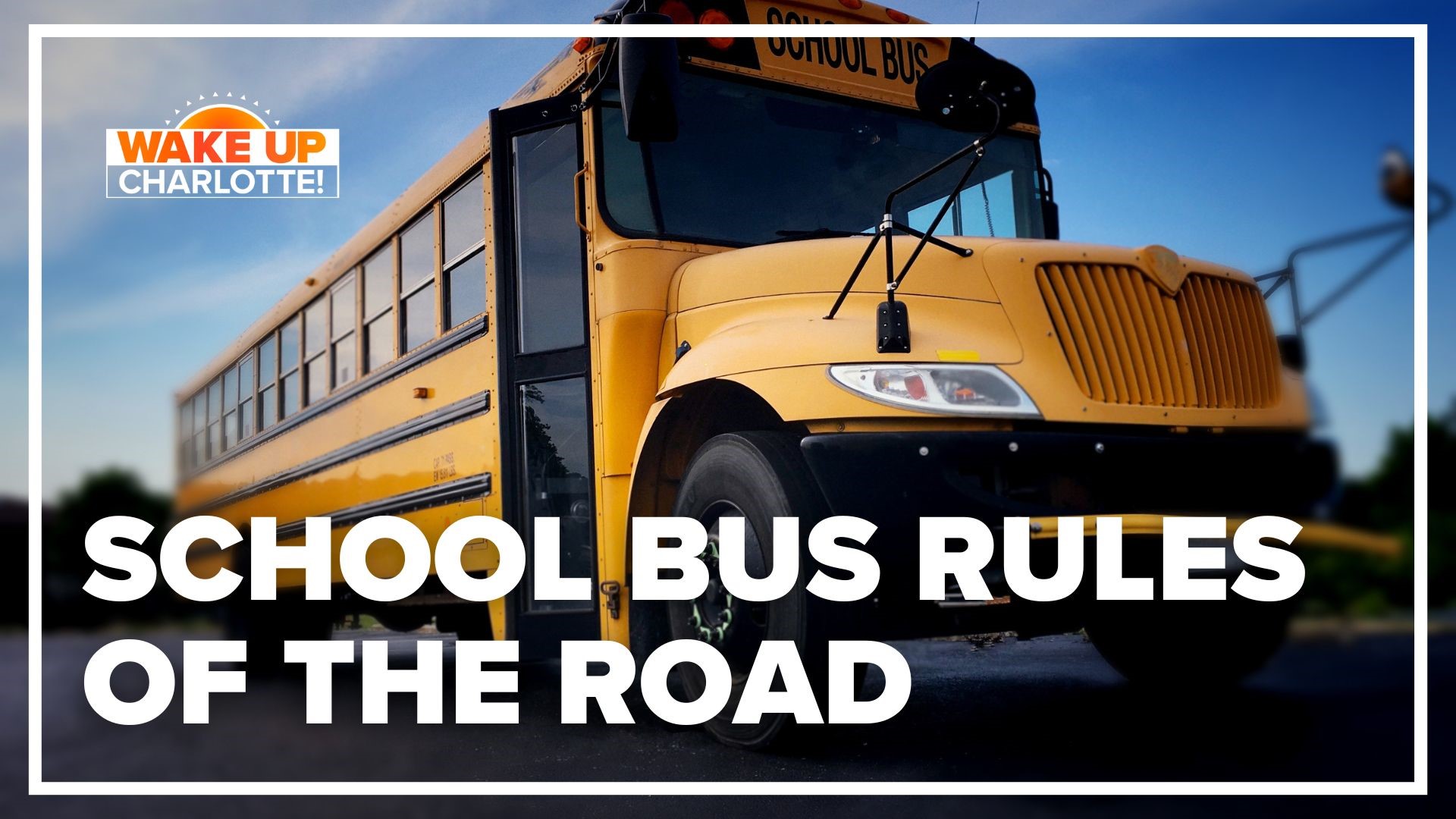 South Carolina students go back to school on Monday. These are the rules of the road when it comes to passing school buses.