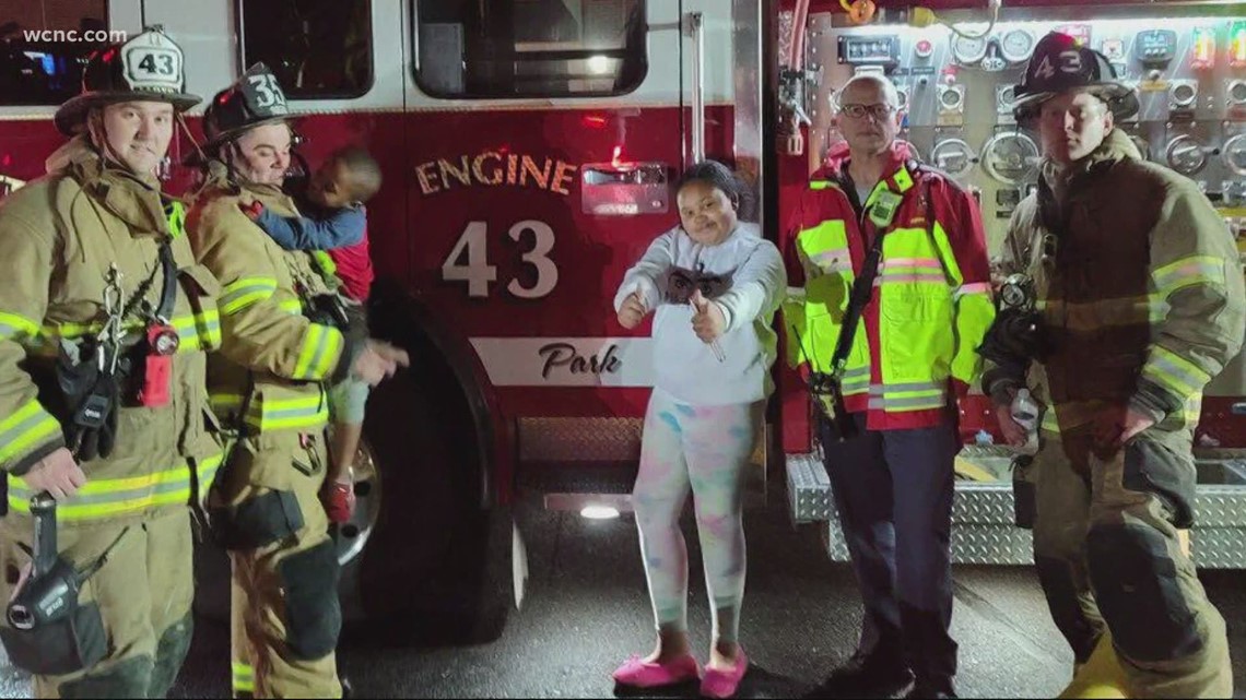 Children rescued from apartment fire in Charlotte | wcnc.com