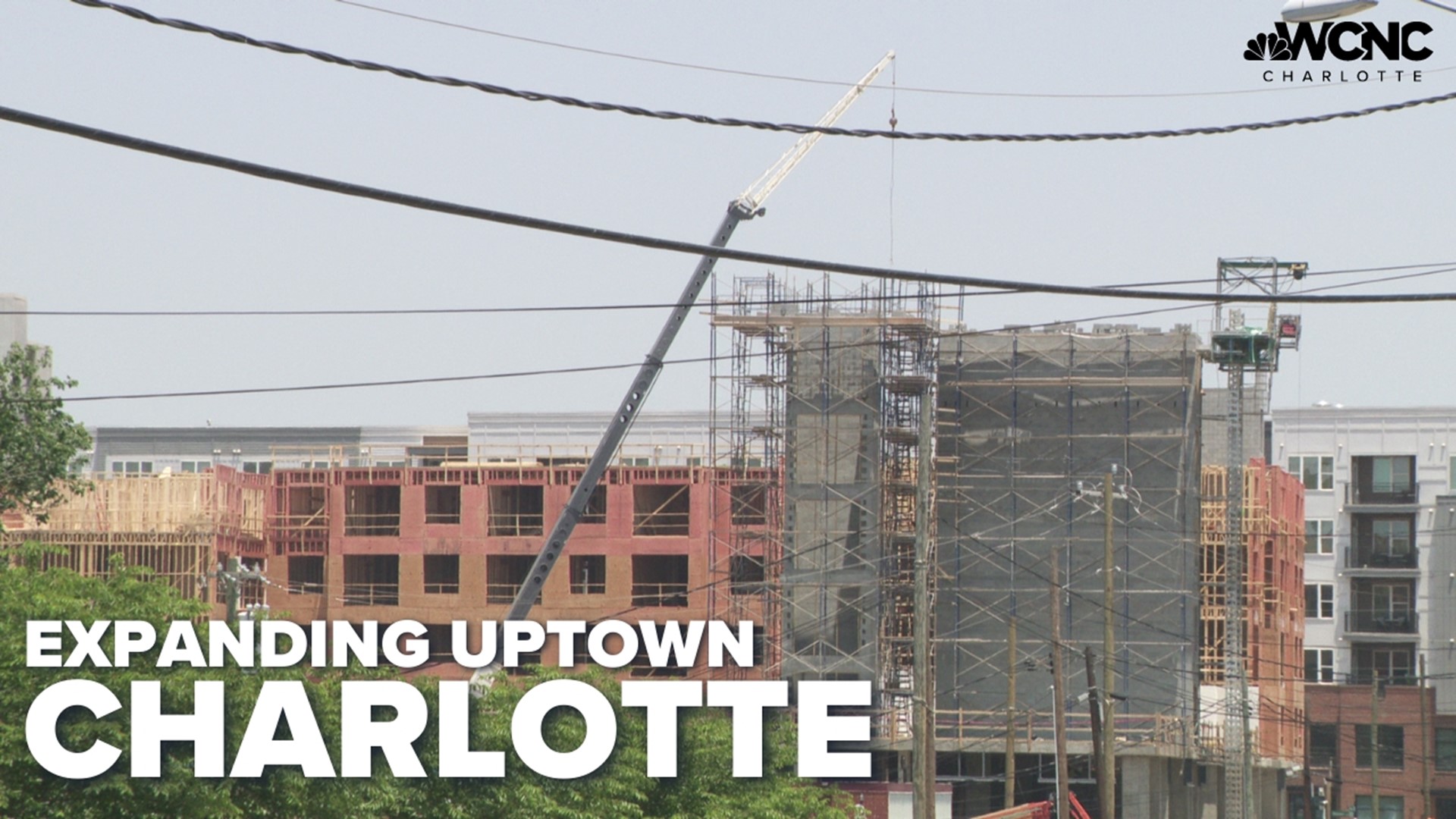 Crane operator business owner says they're busier than ever, but there are also concerns over vacancies in some of Uptown's office buildings.