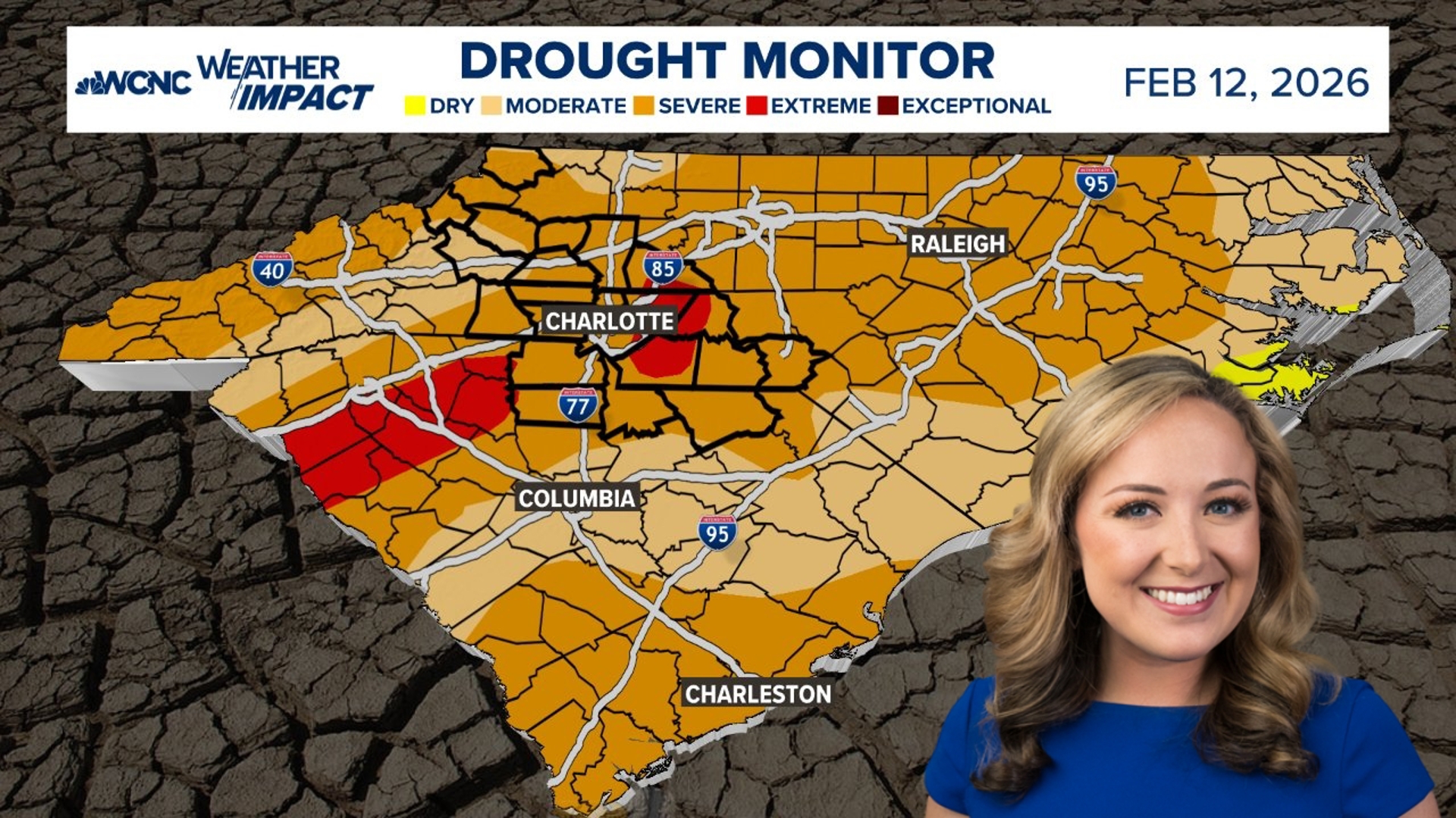 Extreme drought conditions have returned to Charlotte for the first ...