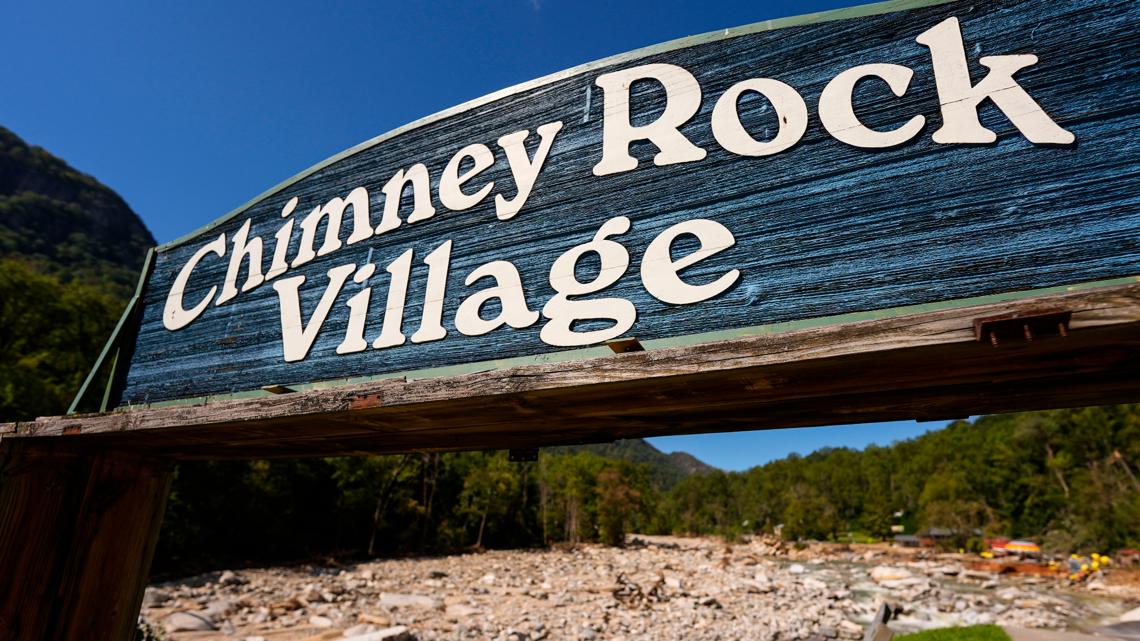 Chimney Rock, North Carolina will not be bulldozed