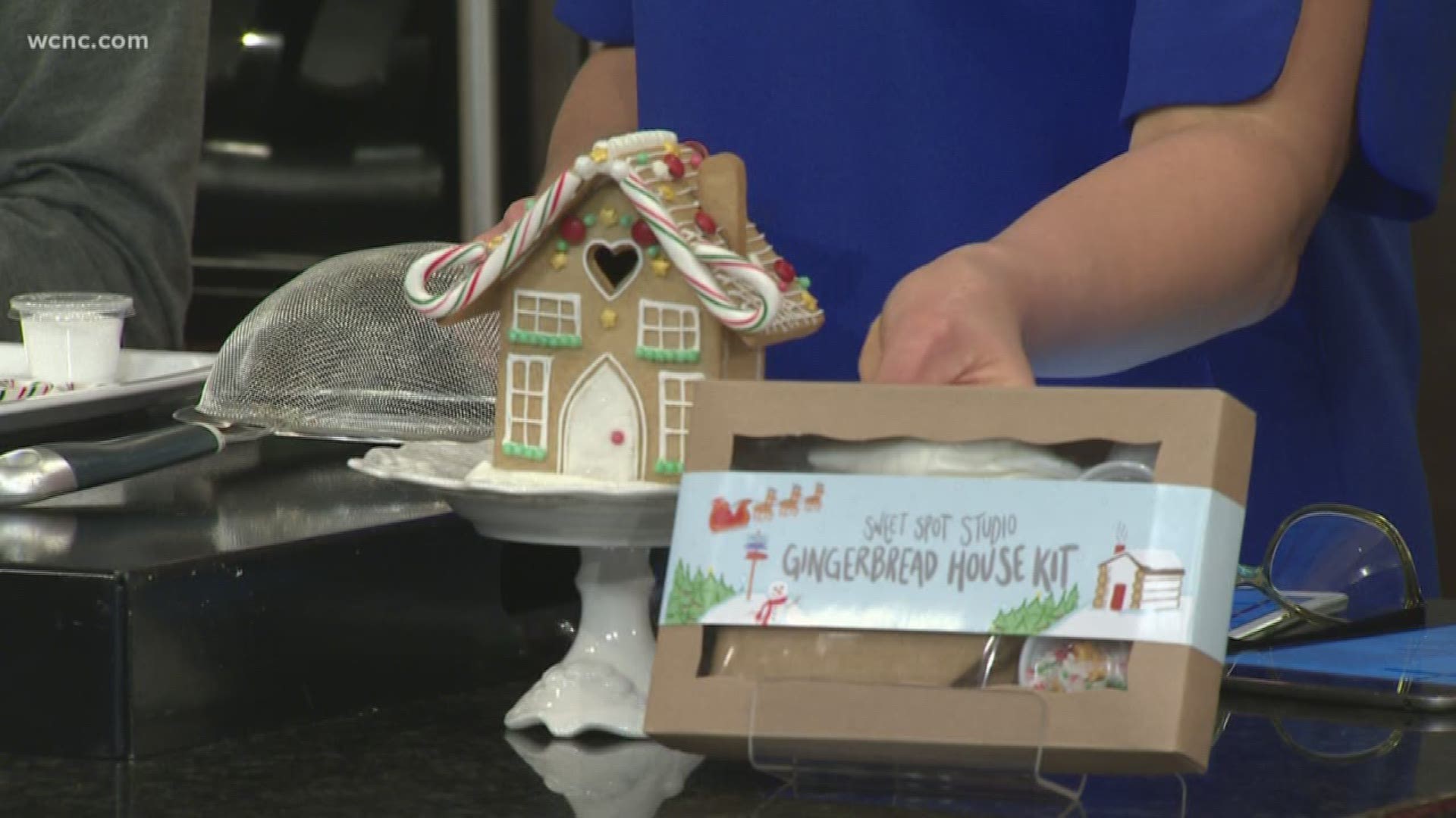 Make a special holiday memory by baking and assembling your own gingerbread house with the family.