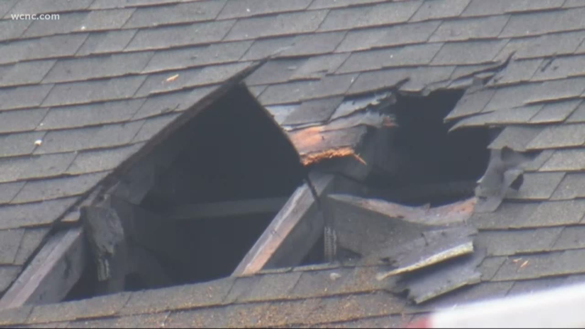 Firefighters said you can never be too careful if you think lightning has hit your home or property.