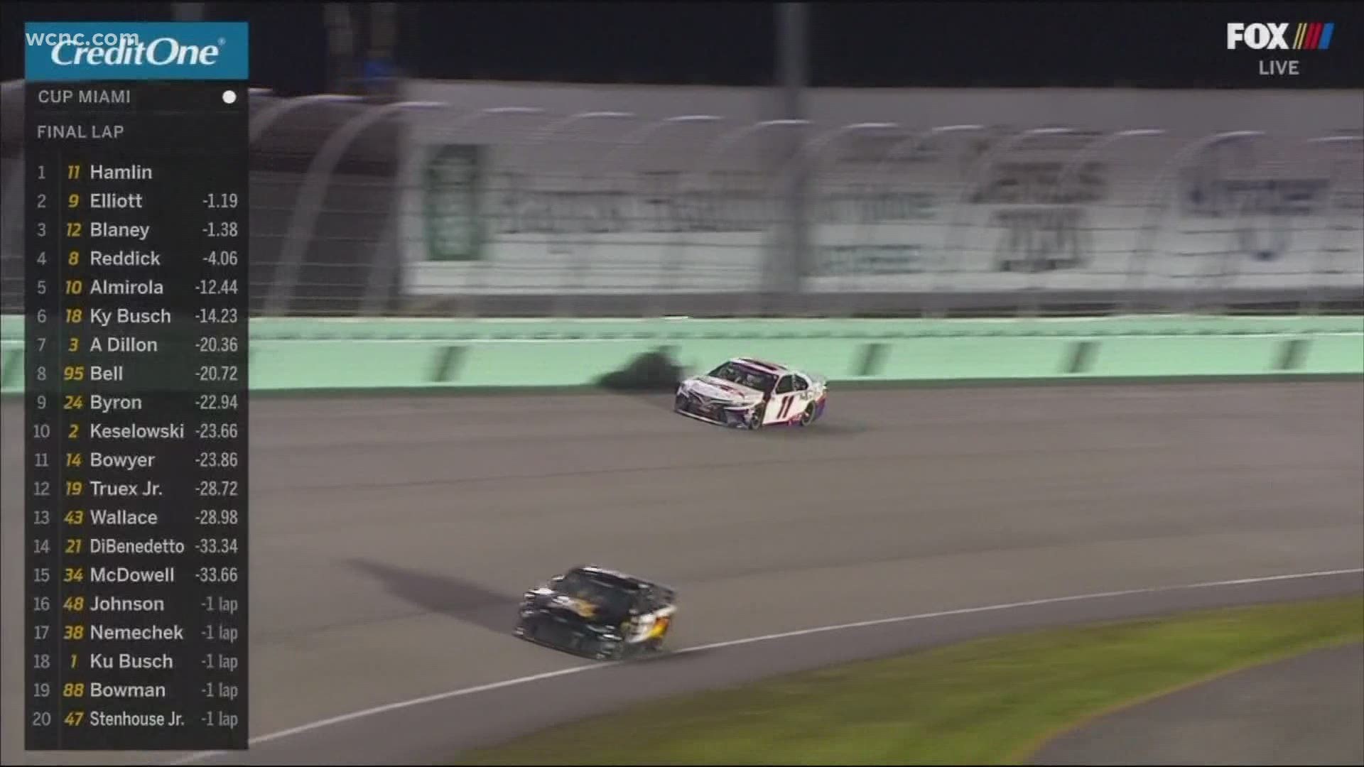 Highlights from NASCAR at Homestead-Miami over the weekend wcnc