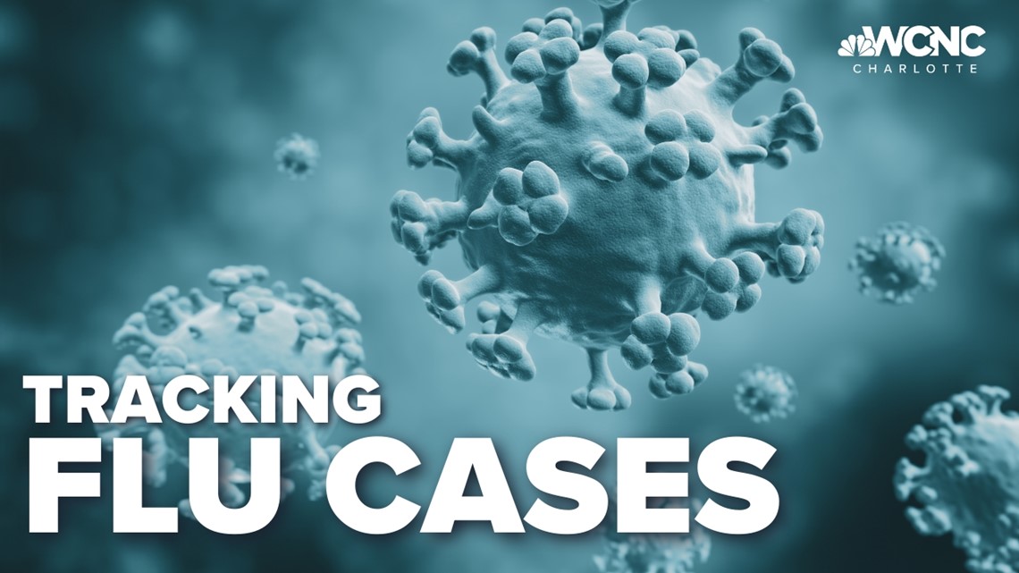 Tracking flu cases in Gaston County