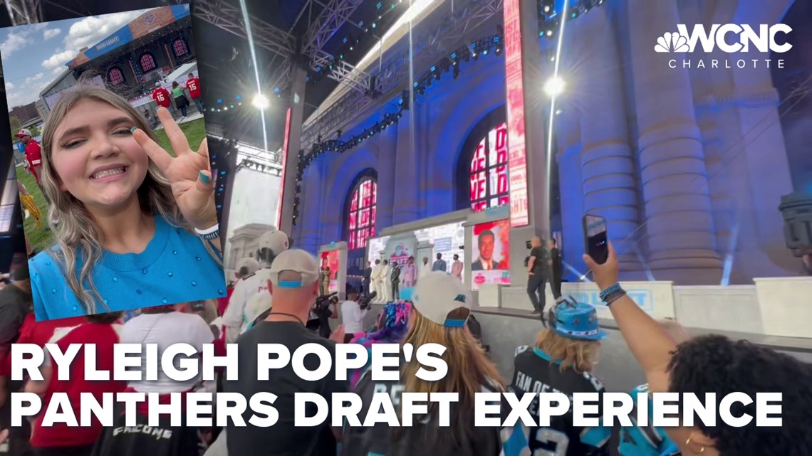 Ryleigh Pope shares more from her experience at the NFL draft