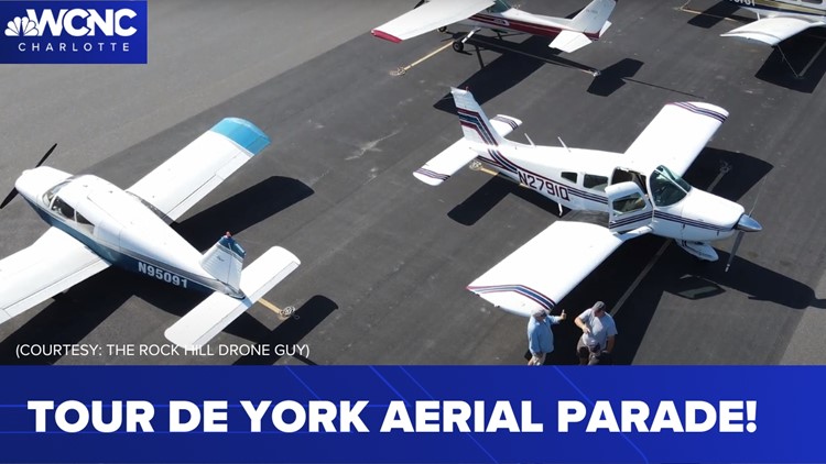 Tour de York Aerial Parade