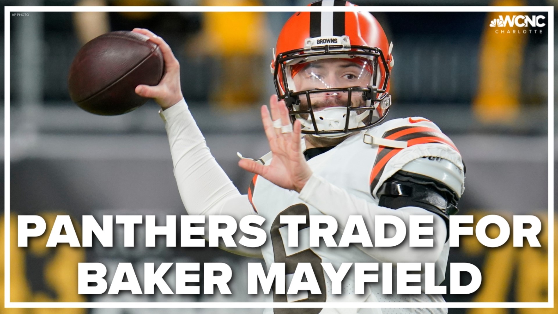 Baker Mayfield traded to Carolina Panthers