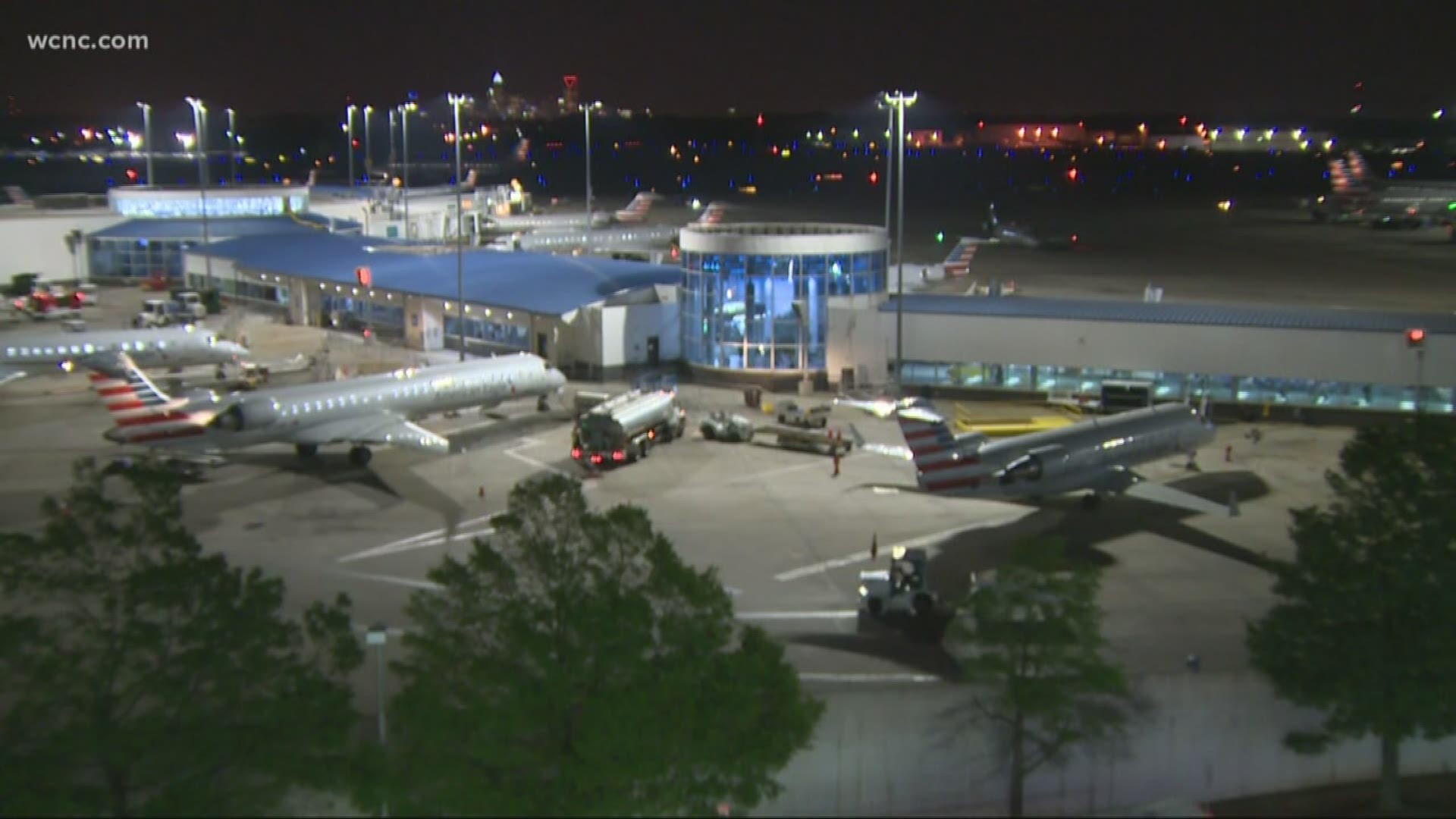 Charlotte Douglas International Airport will install more tarmac lights after a worker's death lead to fines against American Airlines.