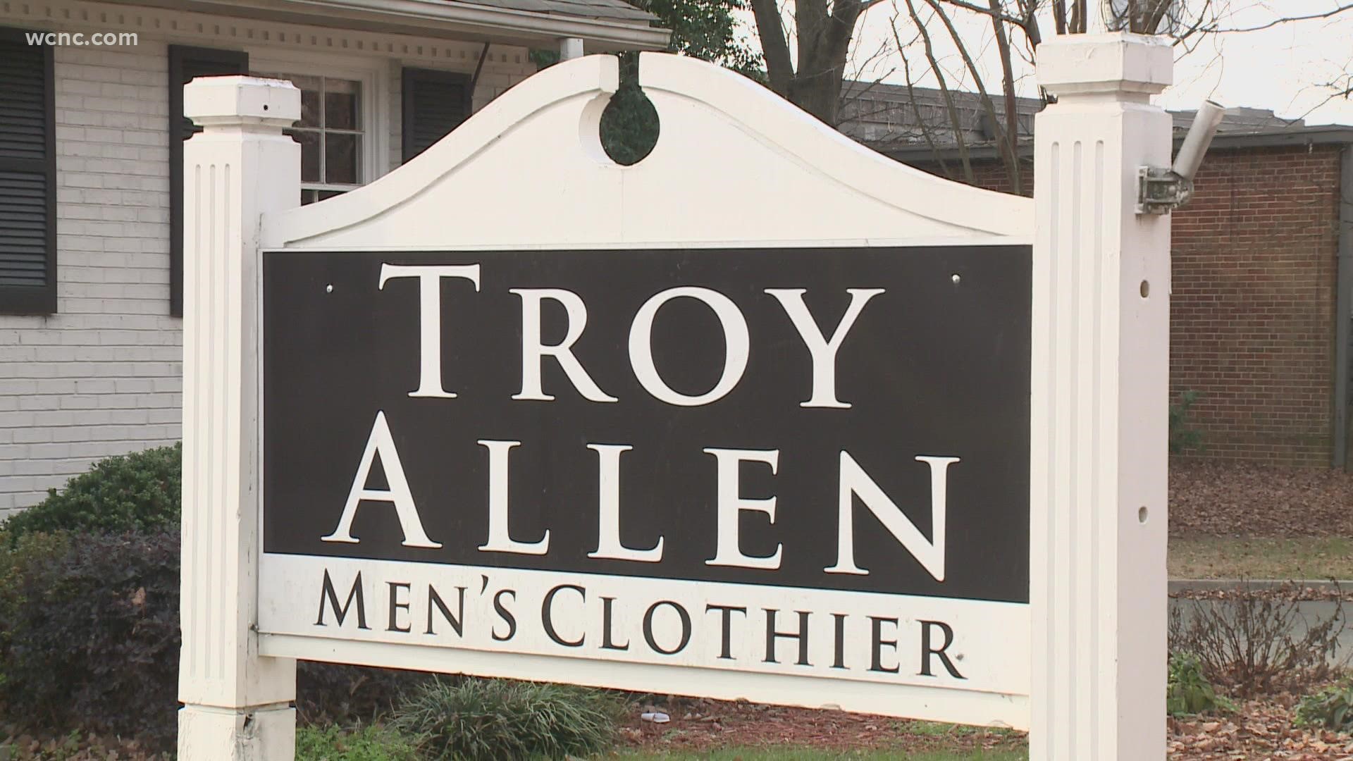 Troy Robinson Sr. has been in the clothing industry for over three decades.