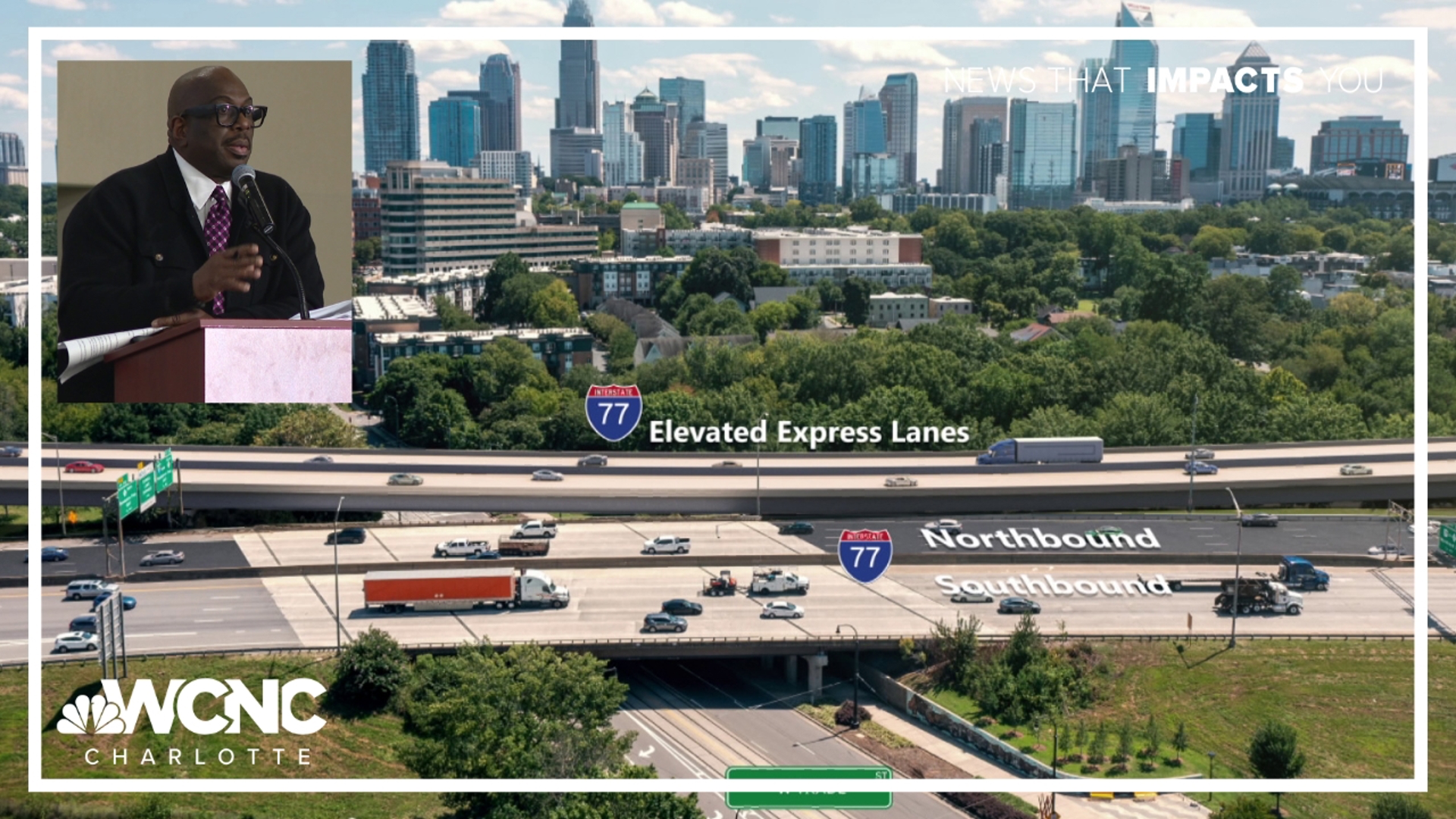 NCDOT says 'least impactful' design selected for I-77 South Express ...