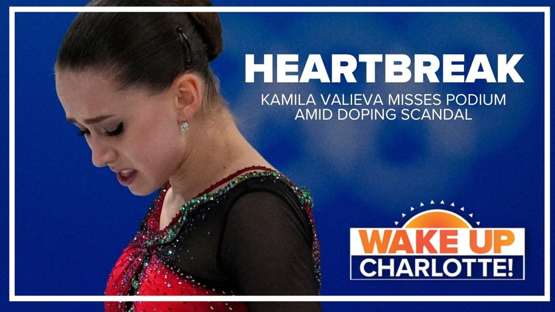 Olympic stunner for Kamila Valieva and big news for Chris Mulcahy! #WakeUpCLT To Go 2-18-22