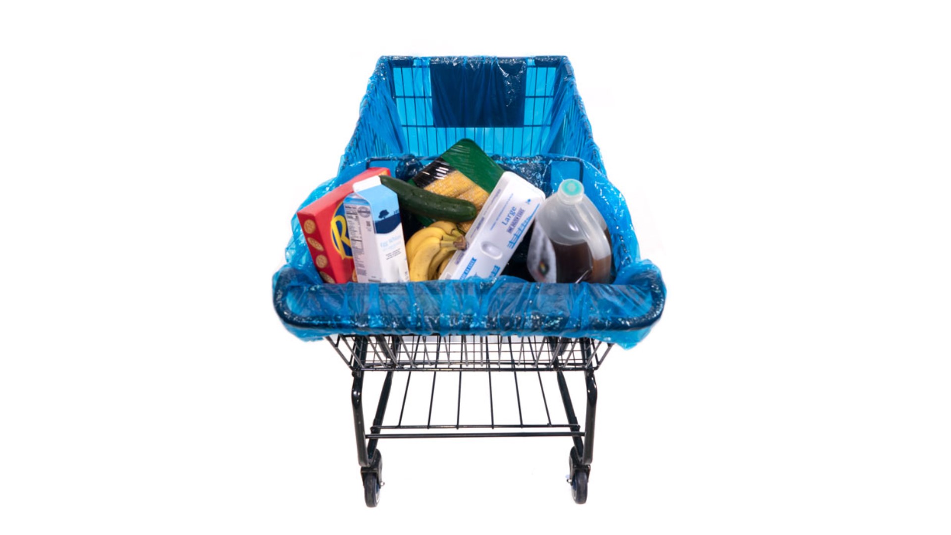 Dirty shopping carts How this cover might prevent germs