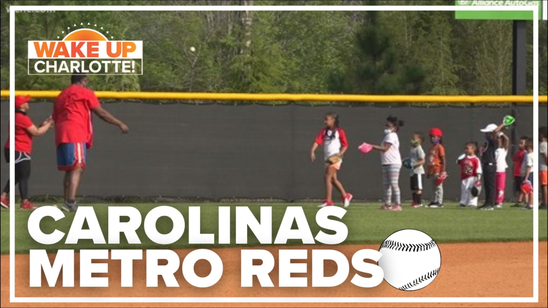 All this month, we are working to support Carolinas Metro Reds, a nonprofit that helps underserved kids play baseball.