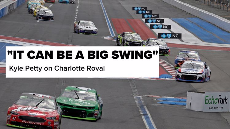Kyle Petty on Charlotte Roval: 'It's a tough racetrack'